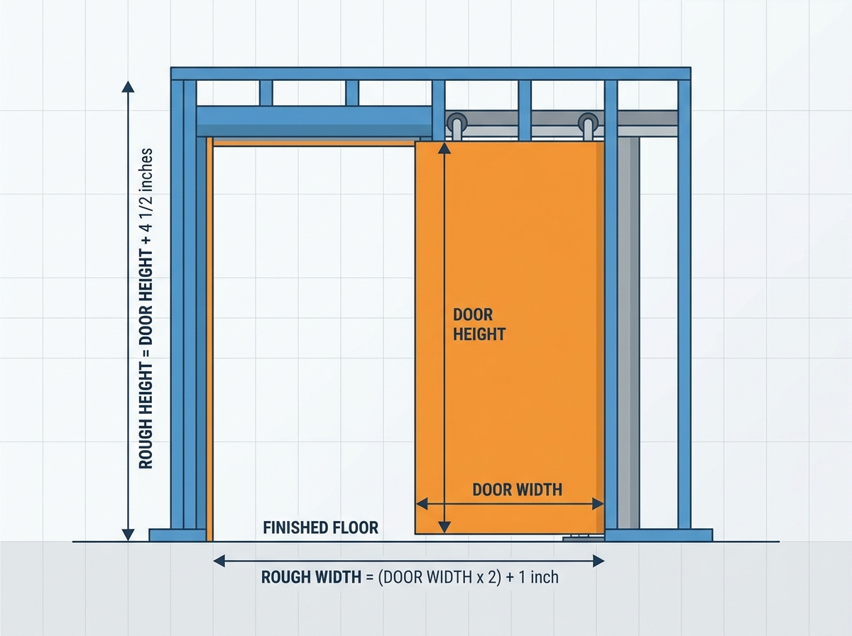 Pocket Door Hardware Installation